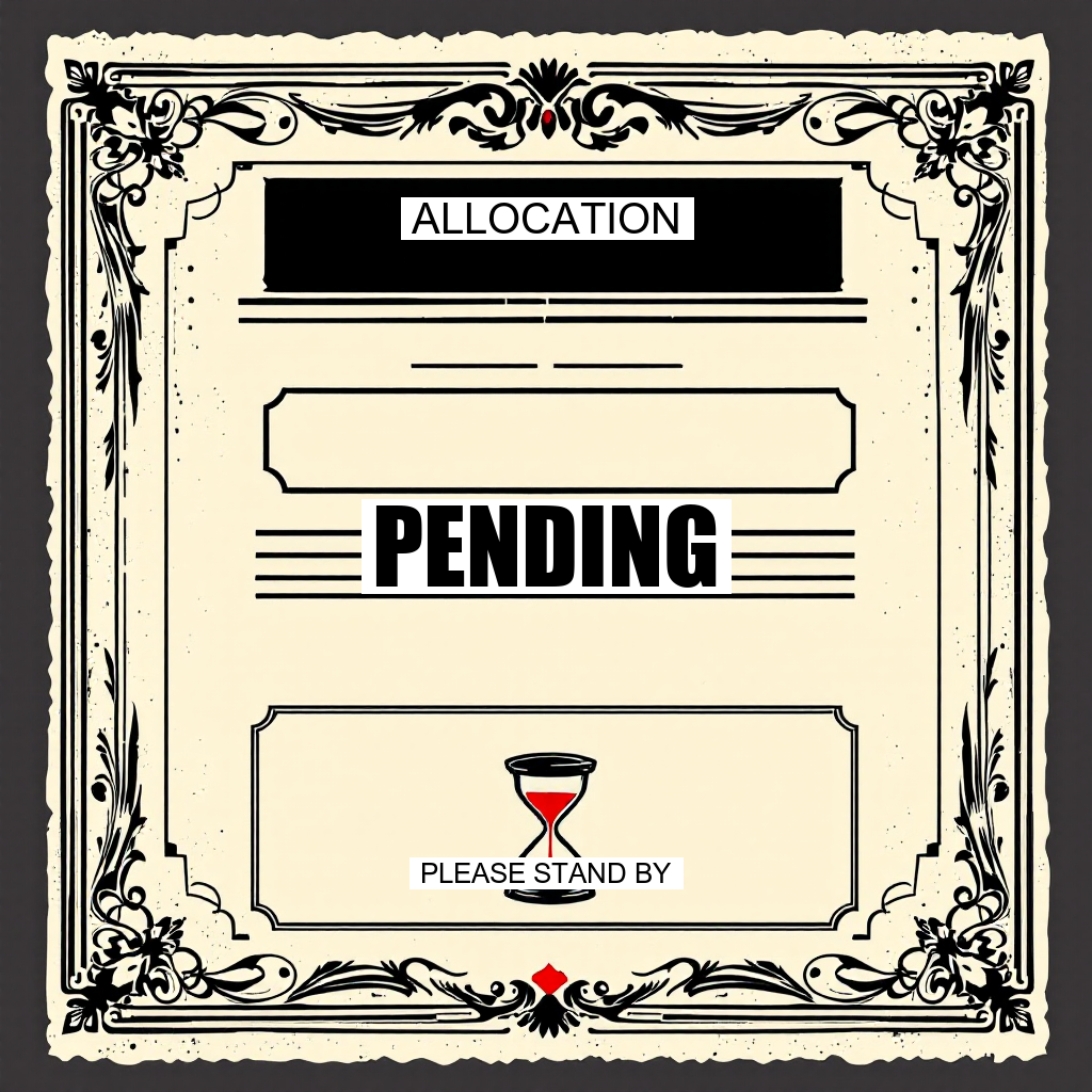 Allocation Pending — Decreased Value Co.