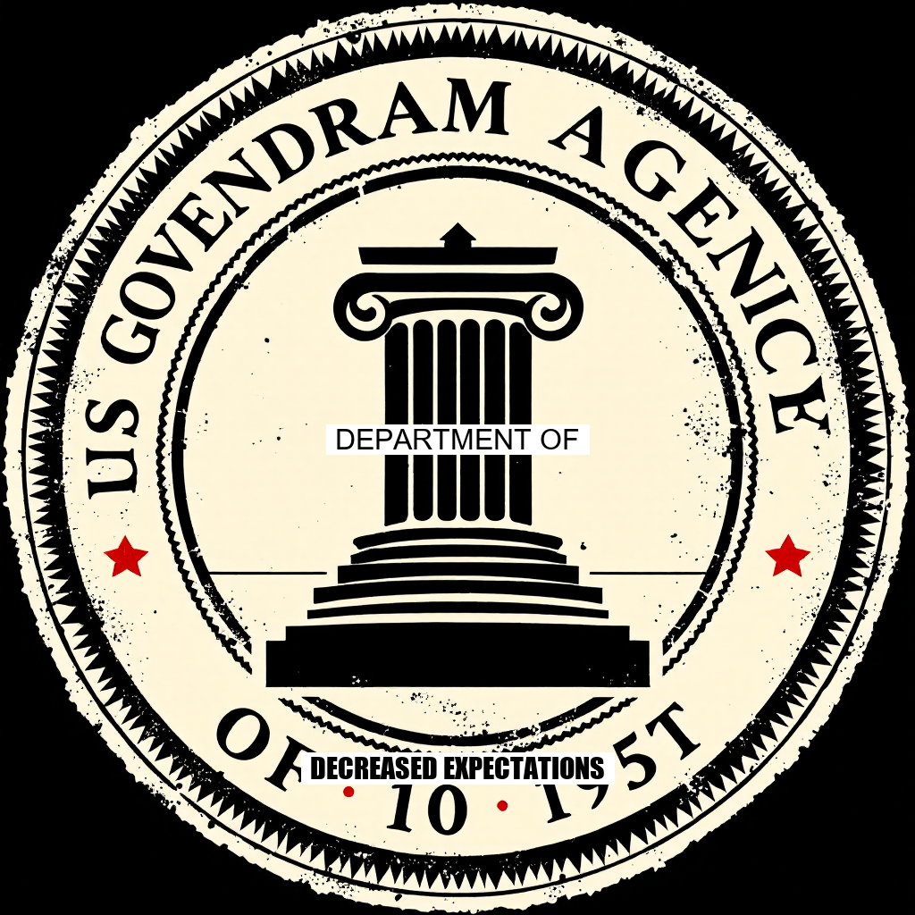 Department of Decreased Expectations — Decreased Value Co.