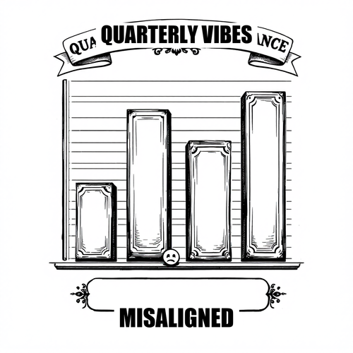 Drop #004 — Quarterly Vibes Misaligned (Form Q-007) | Decreased Value Co.