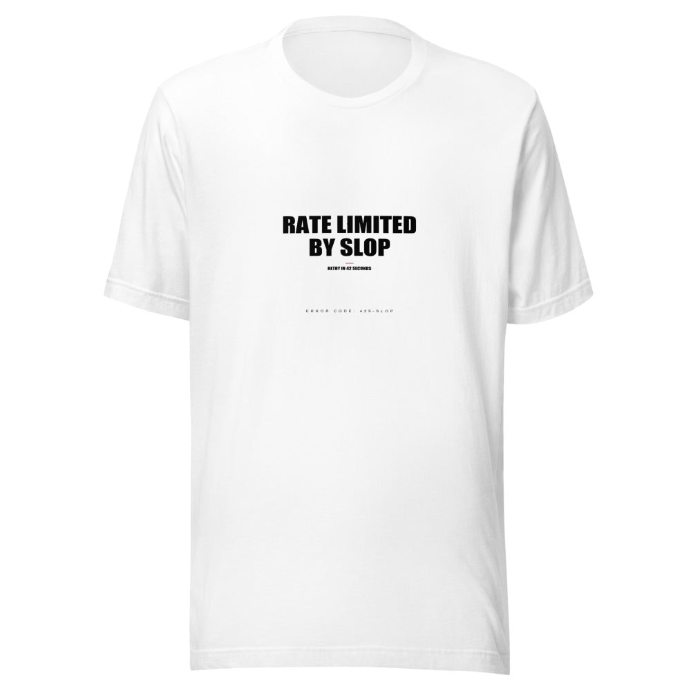 Rate Limited By Slop mockup
